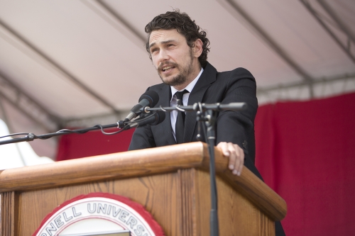 James Franco Italia: James Franco alla Cornell University