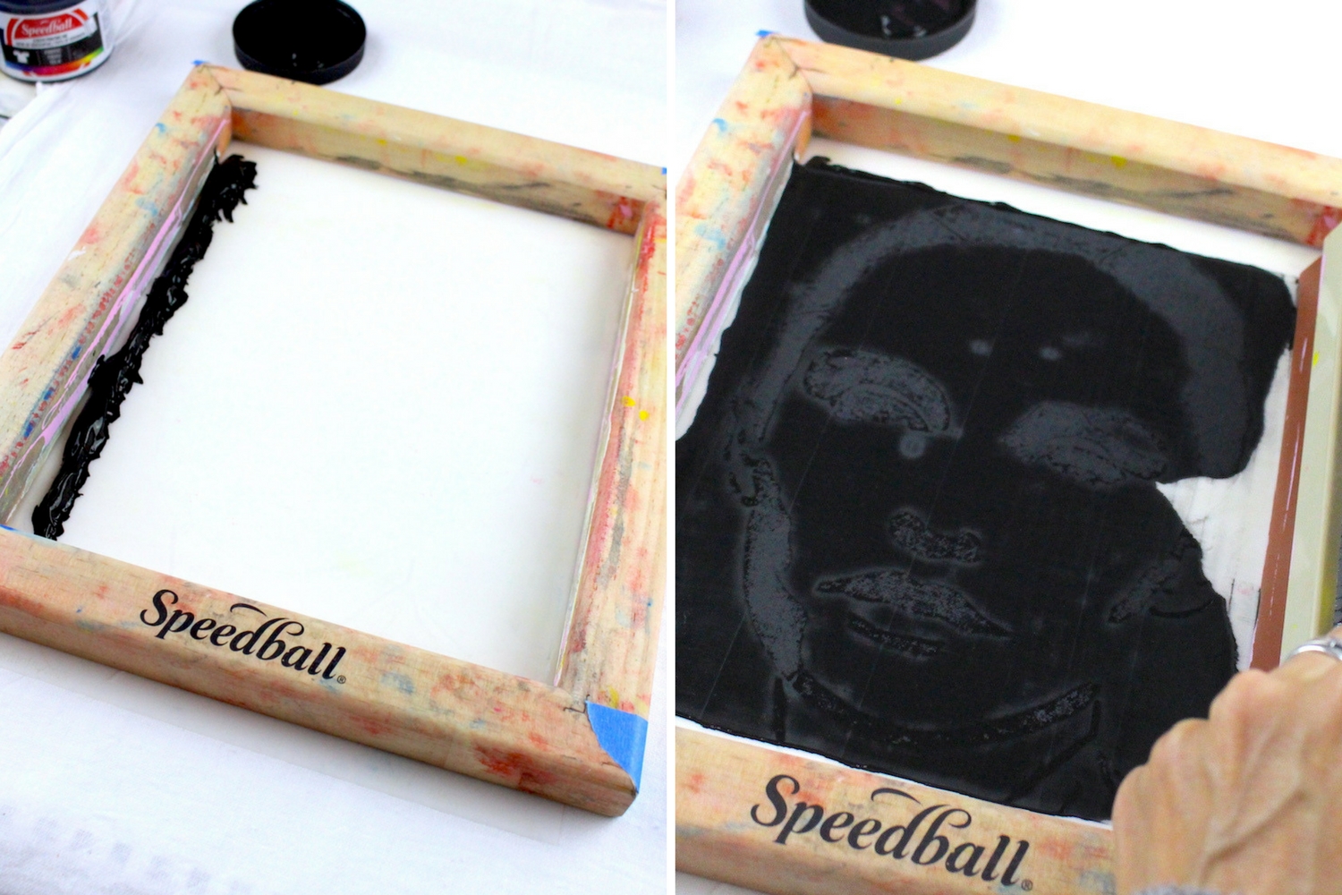 screen stencils printing stencilgirl nicole austin