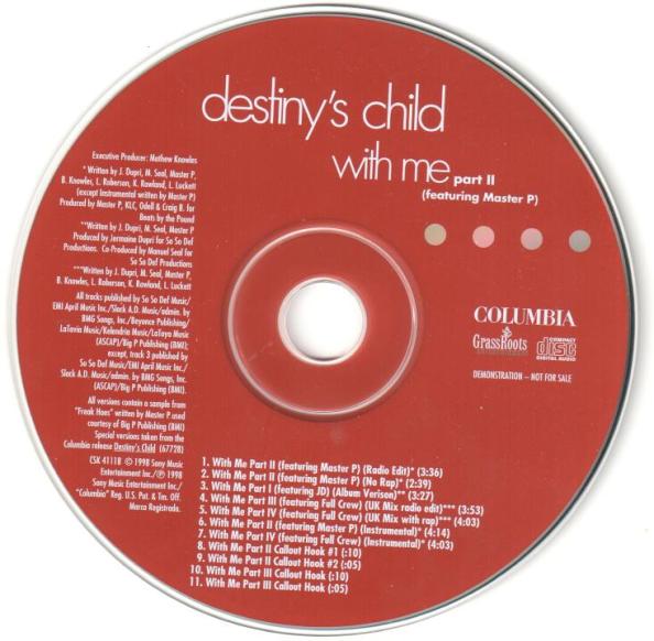 THE CRACK FACTORY: Destinys_Child-With_Me-CD_Maxi_Single-1998-RNS