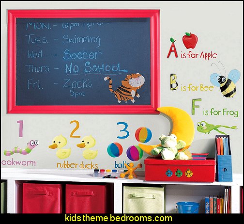 Decorating Theme Bedrooms Maries Manor Playrooms Alphabet Numbers Ideas Educational Fun Learning Letters Decor Abc 123 Bedroom Room Abc 123 Theme Bedroom Ideas, Educational Room Decor