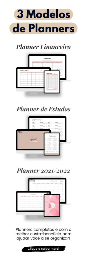 PLANNERS DO BLOG