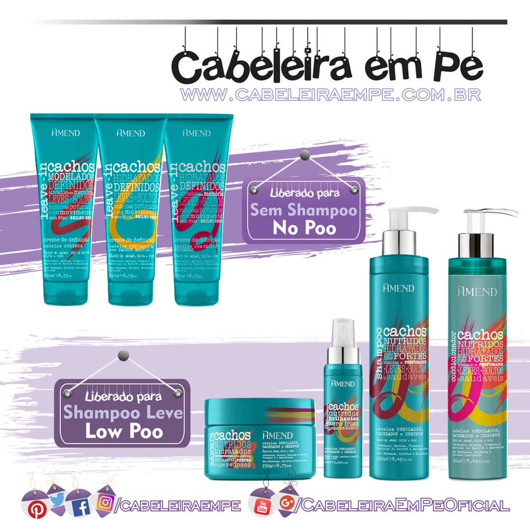 Lista Liberados para No Poo e Low Poo 2017 Parte 22 Cabeleira em Pé Lista Liberados para No Poo e Low Poo 2017 Parte 22 Cabeleira em Pé