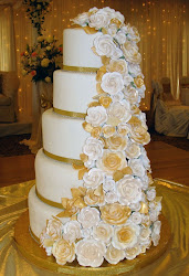 yellow cakes cake floral gold unique gorgeous tedious picking doesn process need navy bride