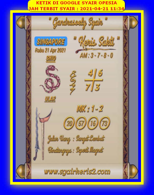 gambar togel syair sgp