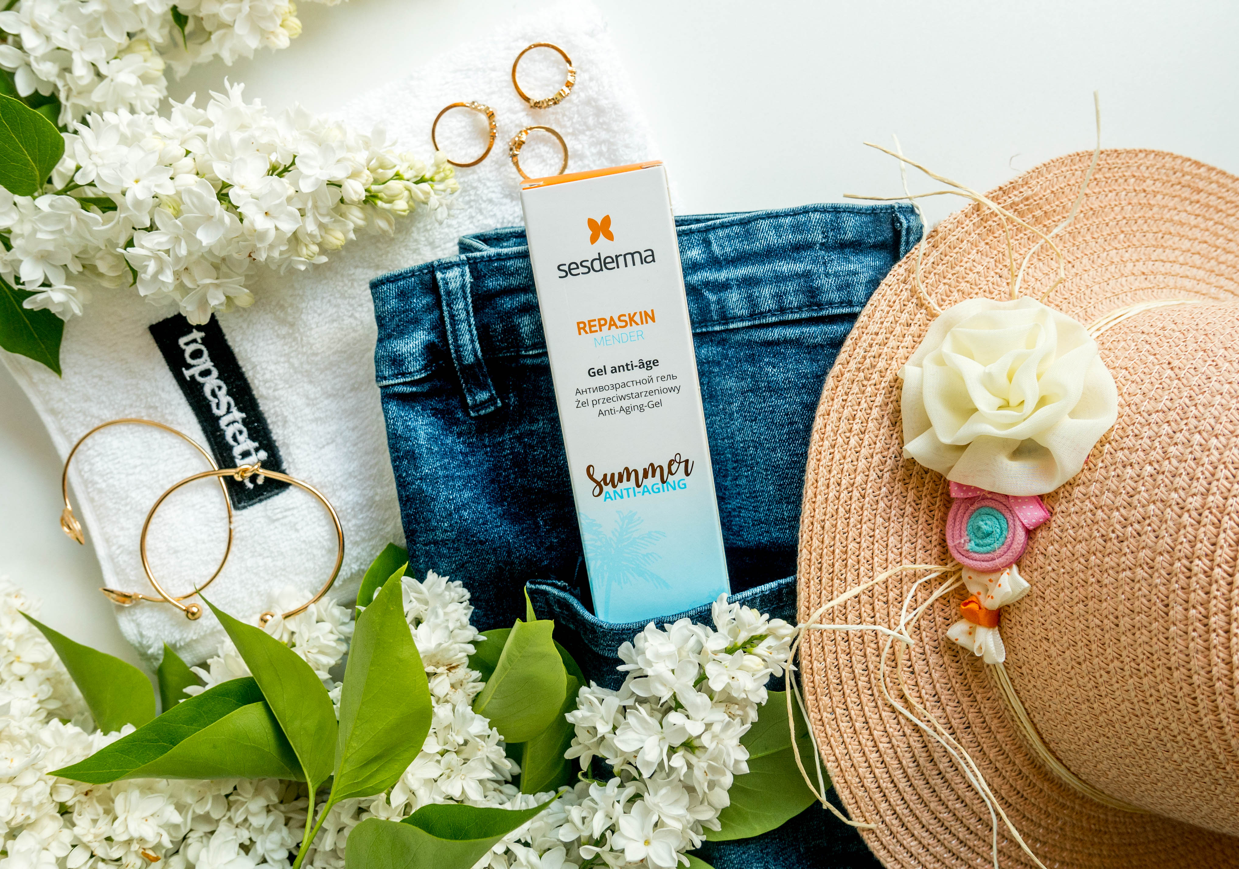 Sesderma Repaskin Mender Antiaging Gel - Żel przeciwstarzeniowy Summer Anti-Aging | Topestetic.pl