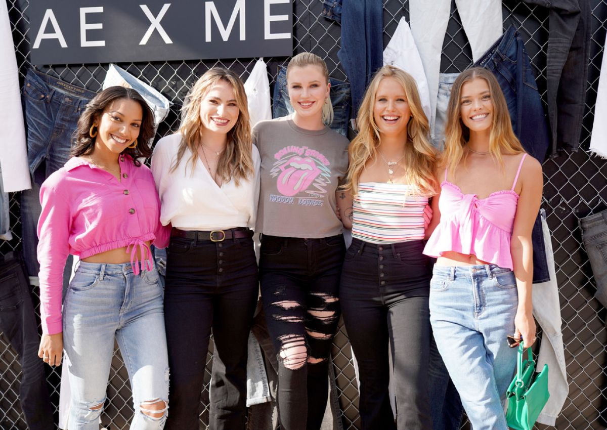 Nina Agdal Clicks at AE x Young Money Collab & Fall ’19 Campaign