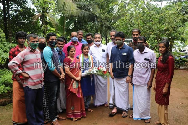 Kerala, News, Karthika Ramachandran felicitated