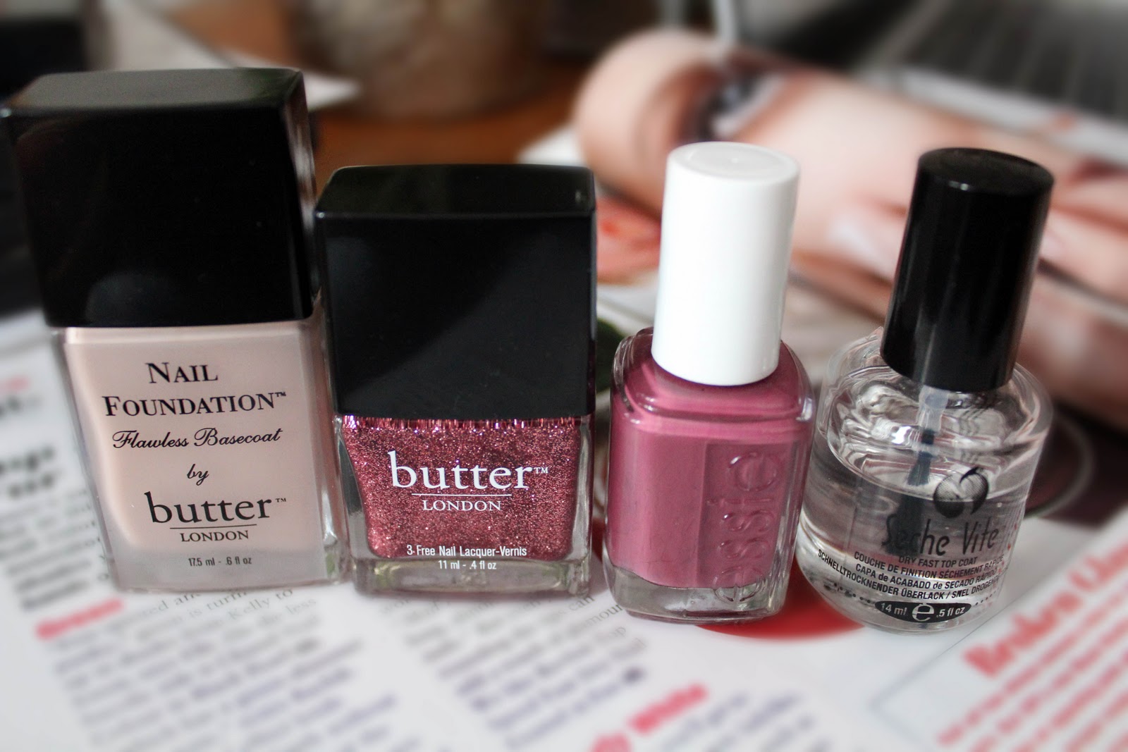 NOTD #11: butter LONDON Rosie Lee & Essie Angora Cardi | Stylish&Literate -  A Beauty and Personal Style Blog