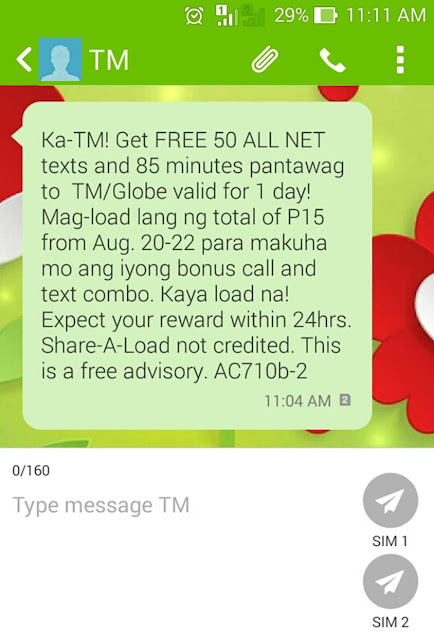 TM FREE ALL NET texts + Calls
