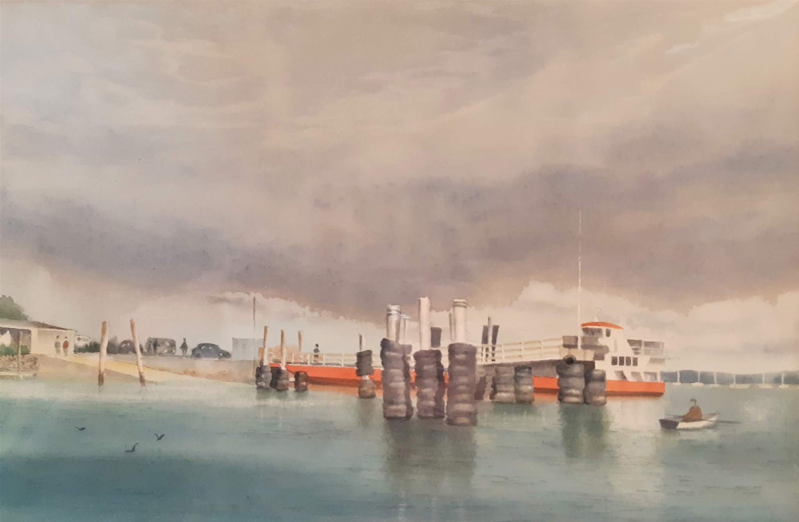 Watercolours by David Percival Watercolours for Sale