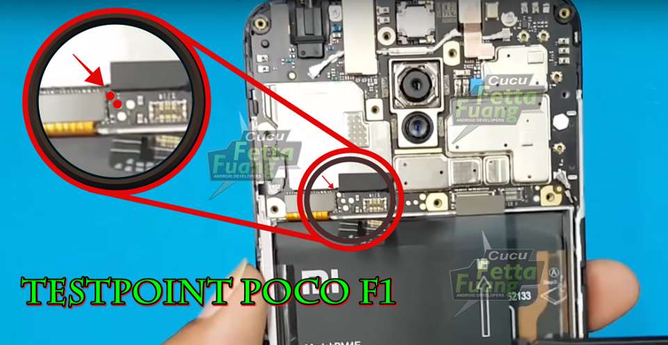 XIAOMI POCO F1 TEST POINT - TEMBEL PANCI