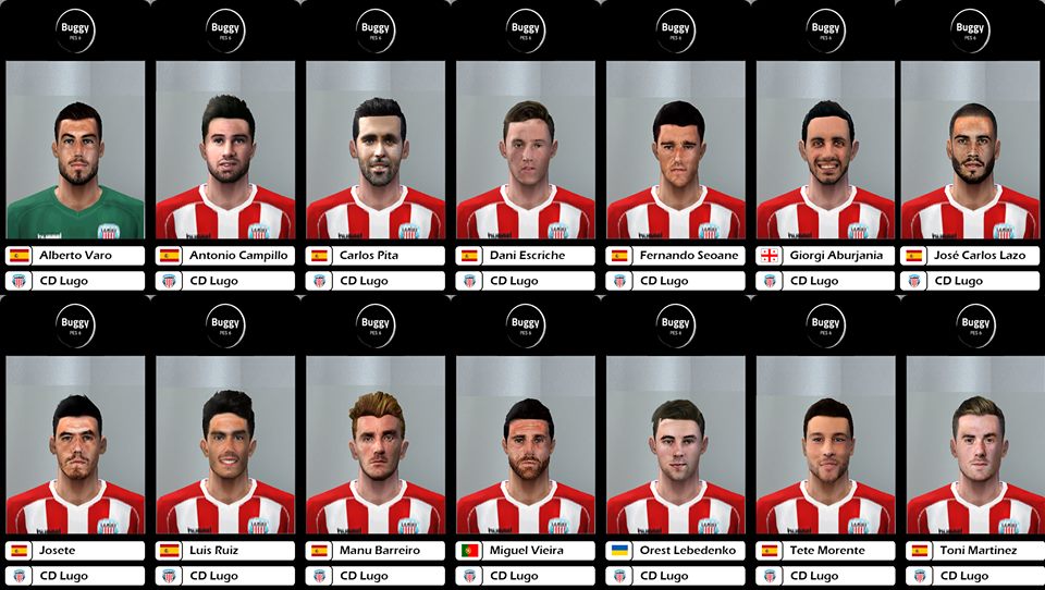 Ultigamerz Pes 6 Club Deportivo Lugo Full Face Pack
