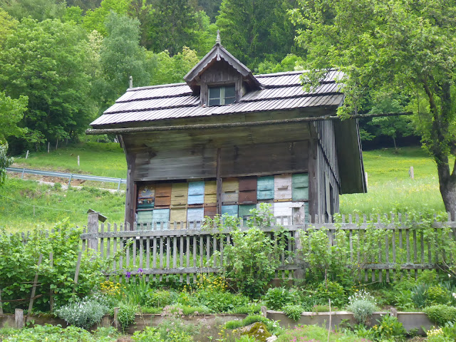 ruches à Robanov Kot Slovénie