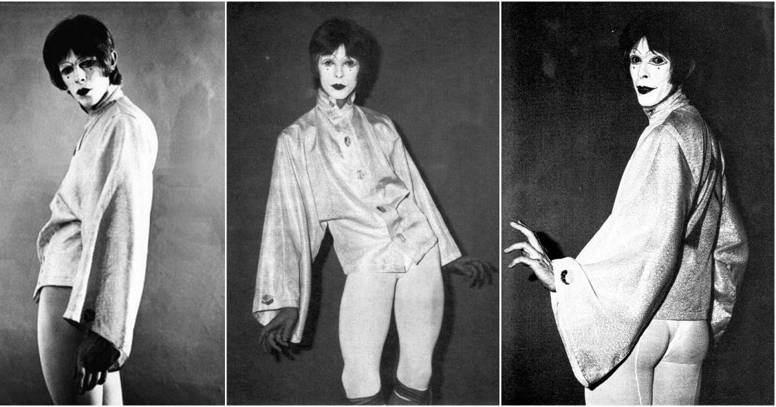 David Bowie in ‘Mime’ at the Middle Earth Club, London in May 1968