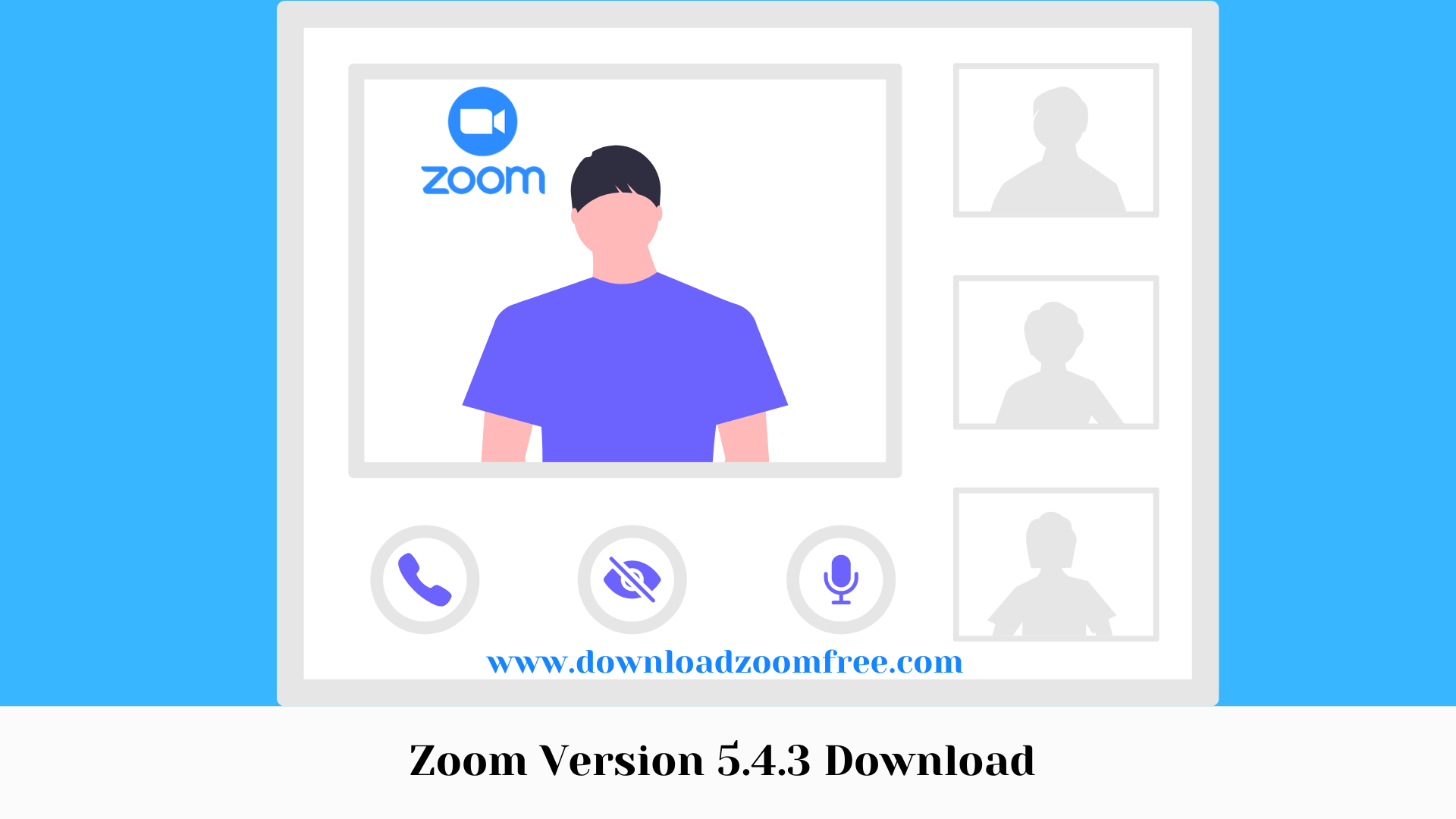 Zoom 5.4.3 Download Windows