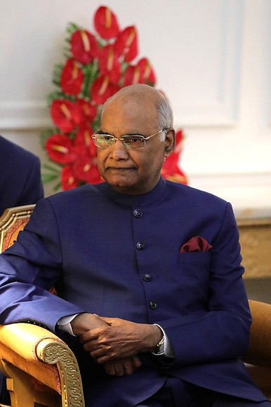 Present President of India:Ram Nath Kovind