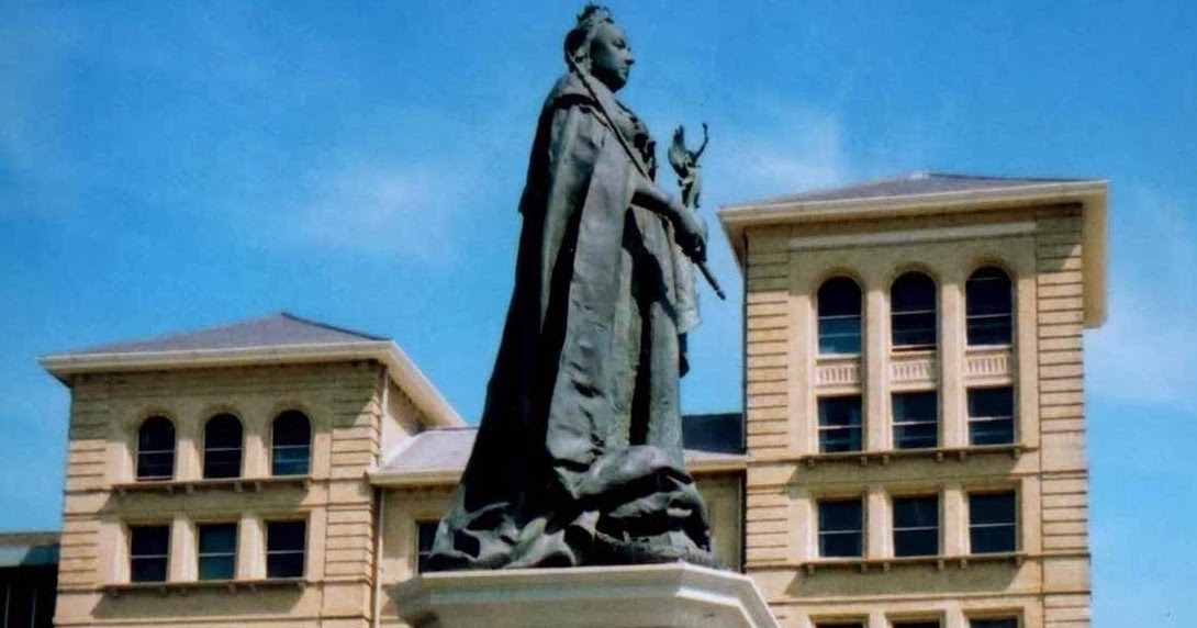 Hove in the Past Queen Victoria's Statue, Hove