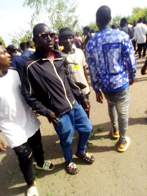 Plateau State Polytechnic Student Protest Against Sudden Strikes