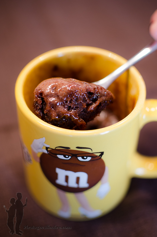 Piratage Culinaire Mug cake aux caramels