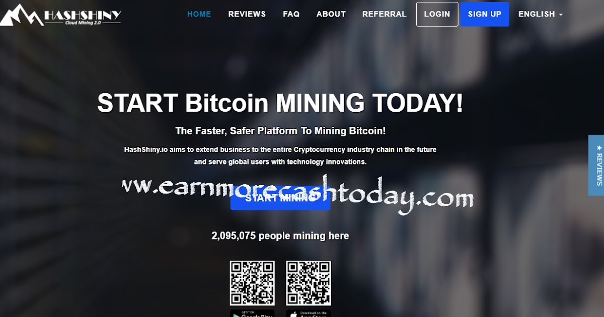 Hashshiny bitcoin cloud mining reviews