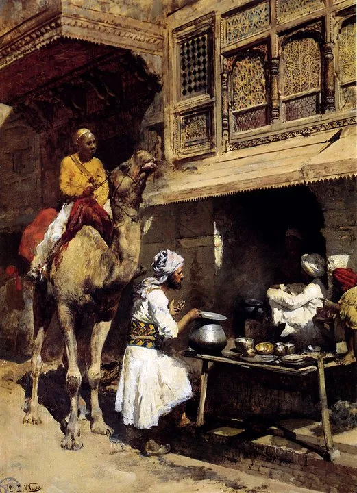 Edwin Lord Weeks 1849-1903 | American Academic painter | Oriental scenes