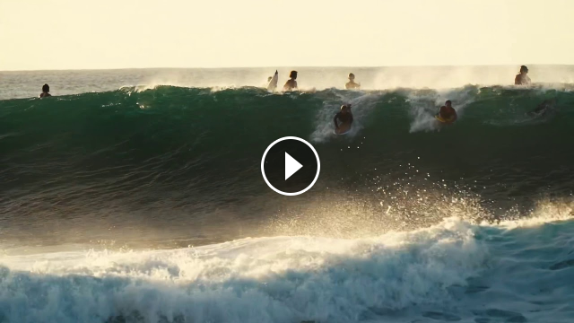Golden Hour Pipeline Barrels John Florence Tosh Tudor Grif Cola