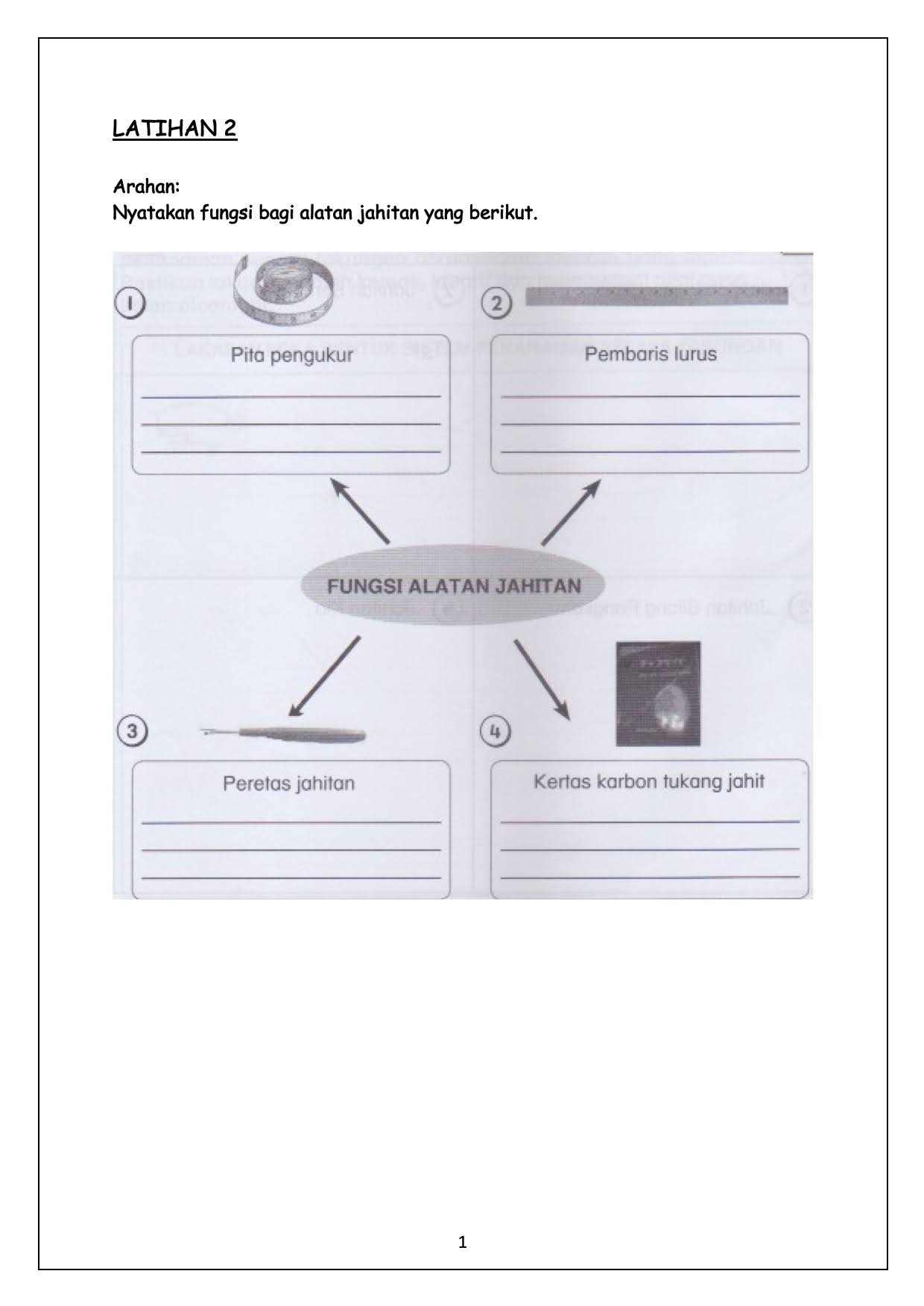Pengembala Biribiri 🐑 Latihan 2 Teknologi Rumah Tangga Kenali Alat