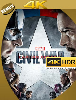 Capitán América: Civil War (2016) 4K REMUX 2160p UHD [HDR] Latino [GoogleDrive] 
