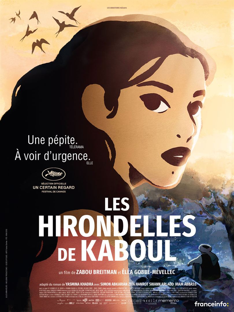 Les Hirondelles De Kaboul Emouvant Film D Animation De Zabou Breitman Et Elea Gobbe Mevellec Frenchtouch2