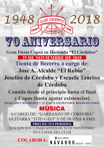 70 Aniversario Club Calerito