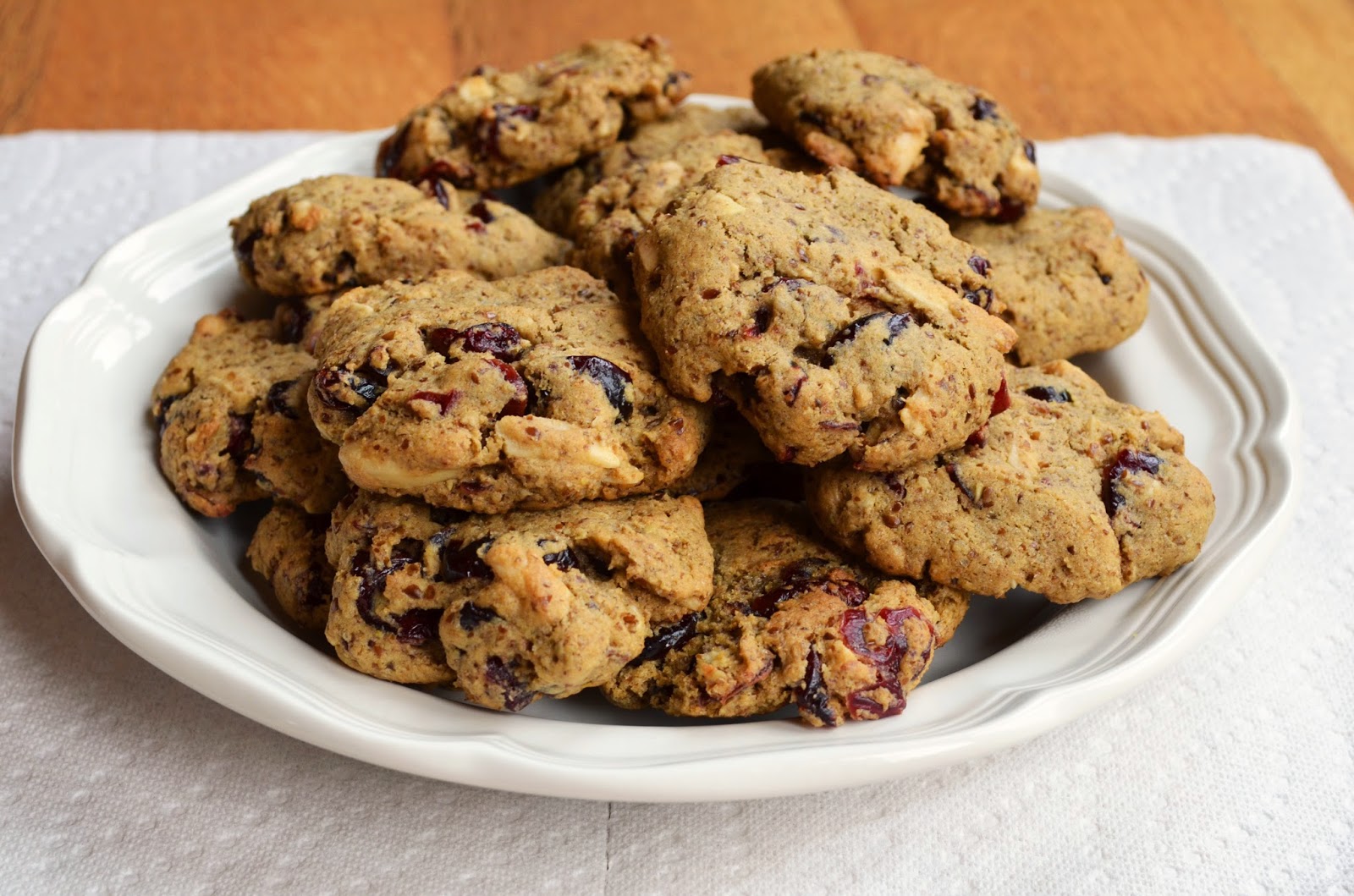 Our Beautiful Mess Whole Grain Cherry Almond Cookies