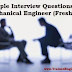 Sample Interview Questions For Mechanical Engineer (Fresher) - Part 1