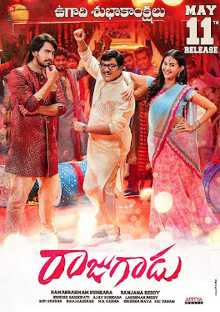 Poster Of Free Download Raju Gadu 2018 300MB Full Movie Hindi Dubbed 720P Bluray HD HEVC Small Size Pc Movie Only At worldfree4u.com