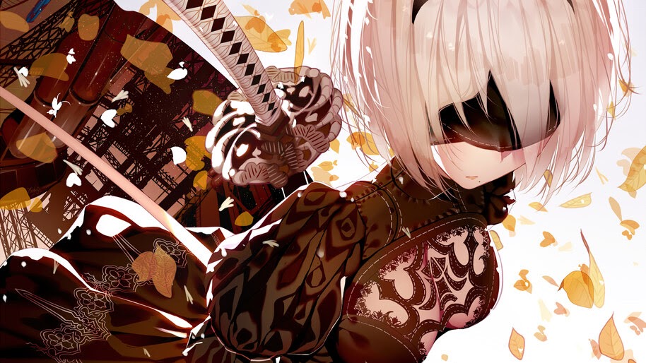 nier automata 2b wallpaper phone nier automata 2b wallpaper phone