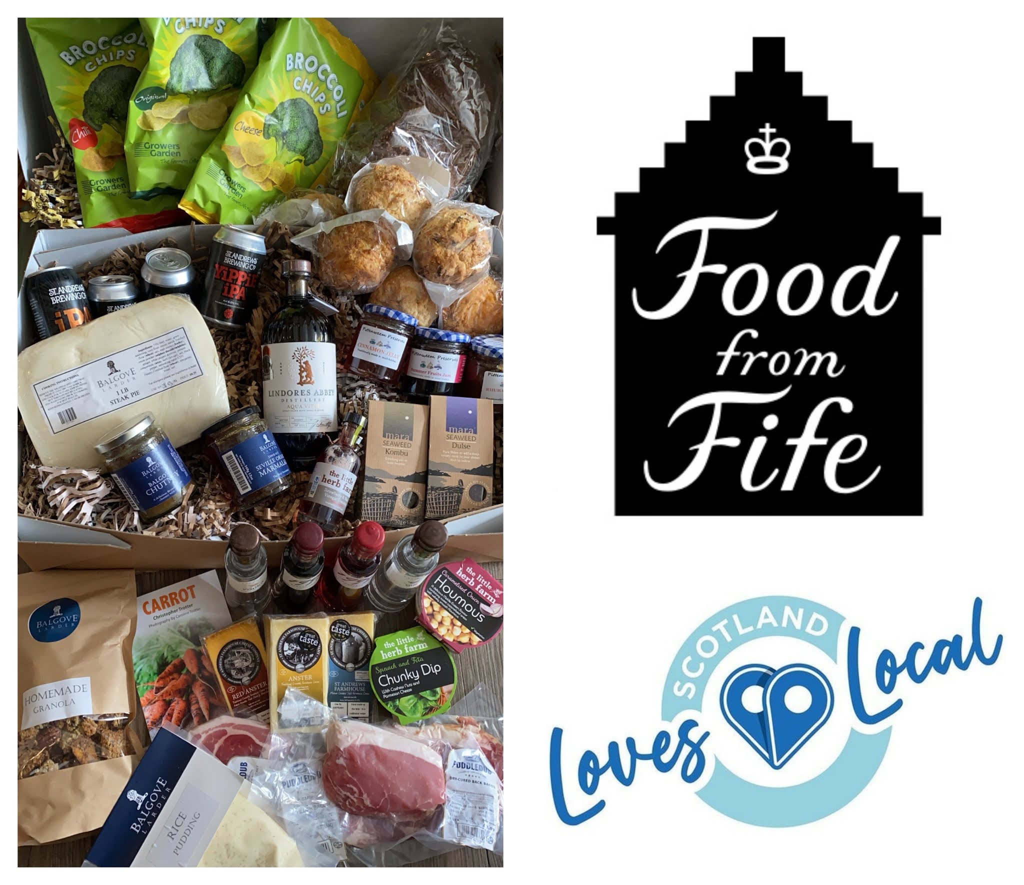 Food From Fife ScotlandLovesLocal Foodie Quine Edible Scottish