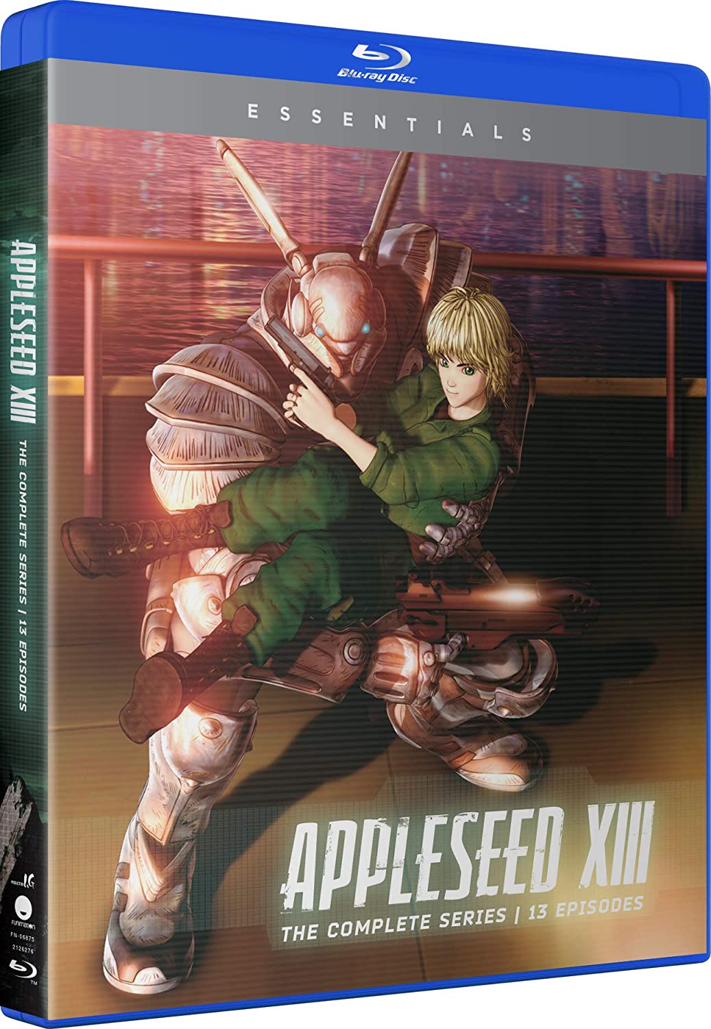 New on Bluray APPLESEED XIII Complete Series The Entertainment Factor