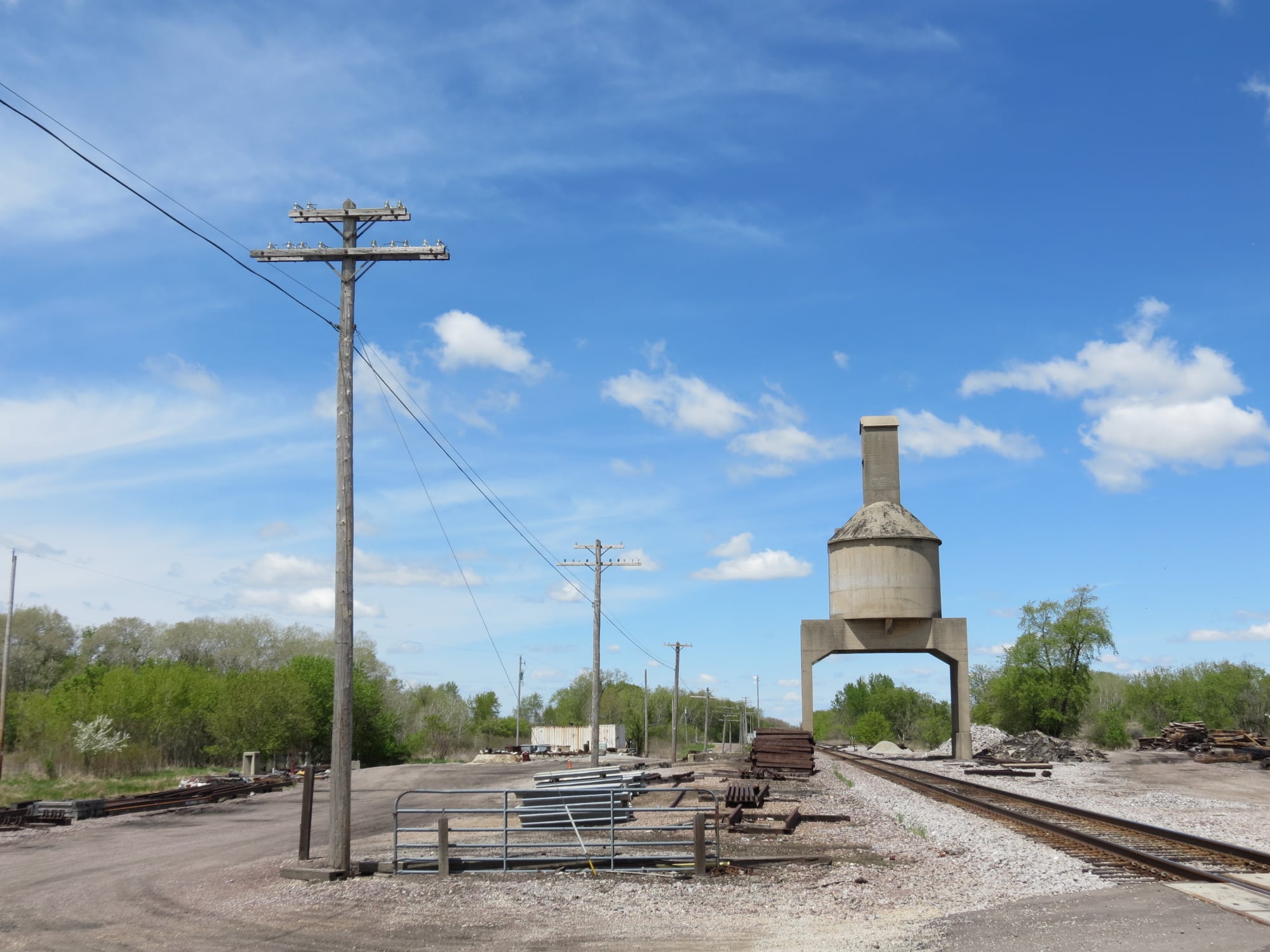 Towns and Nature Clyman, WI C&NW Coaling Tower