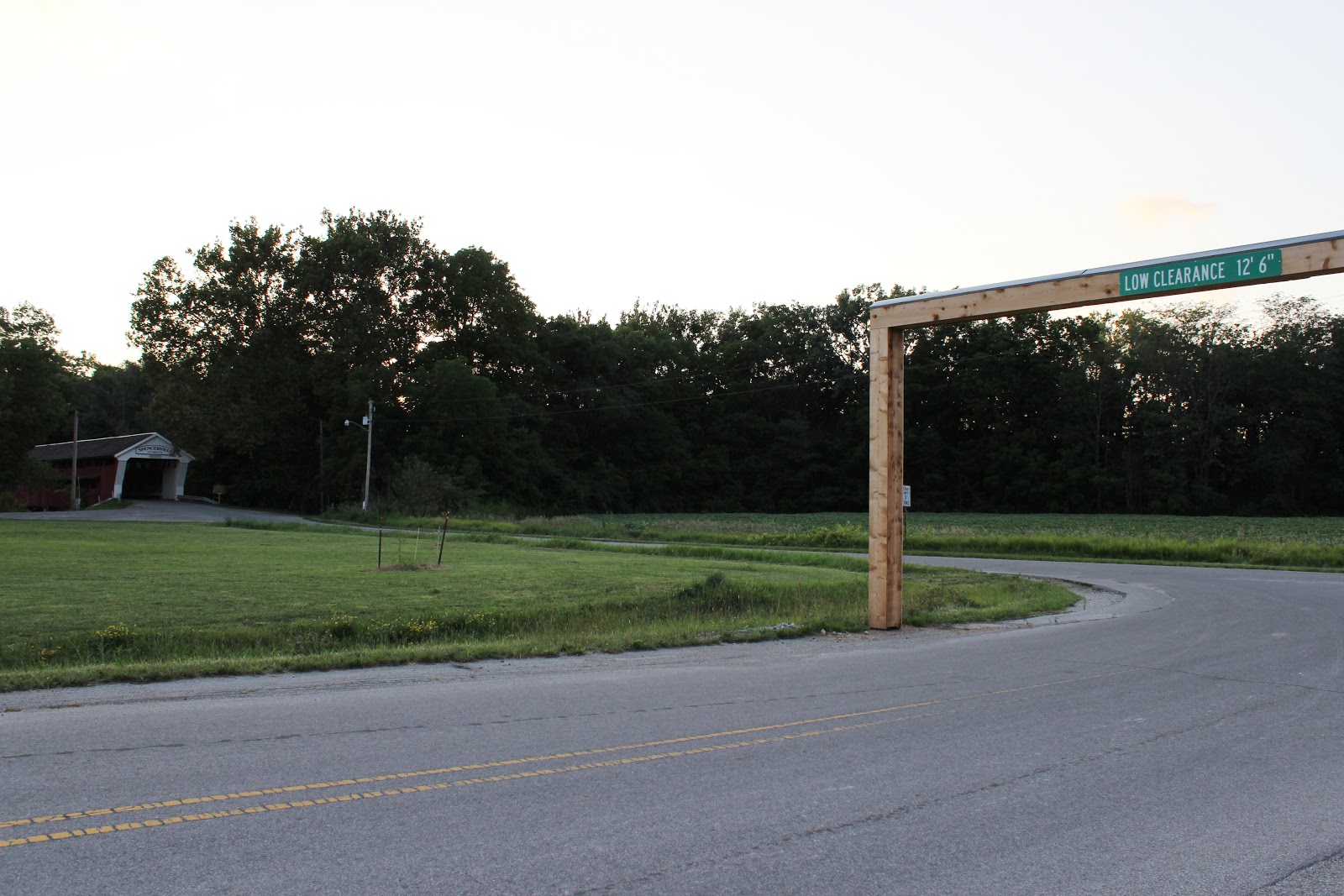 To Behold the Beauty Spencerville Covered Bridge
