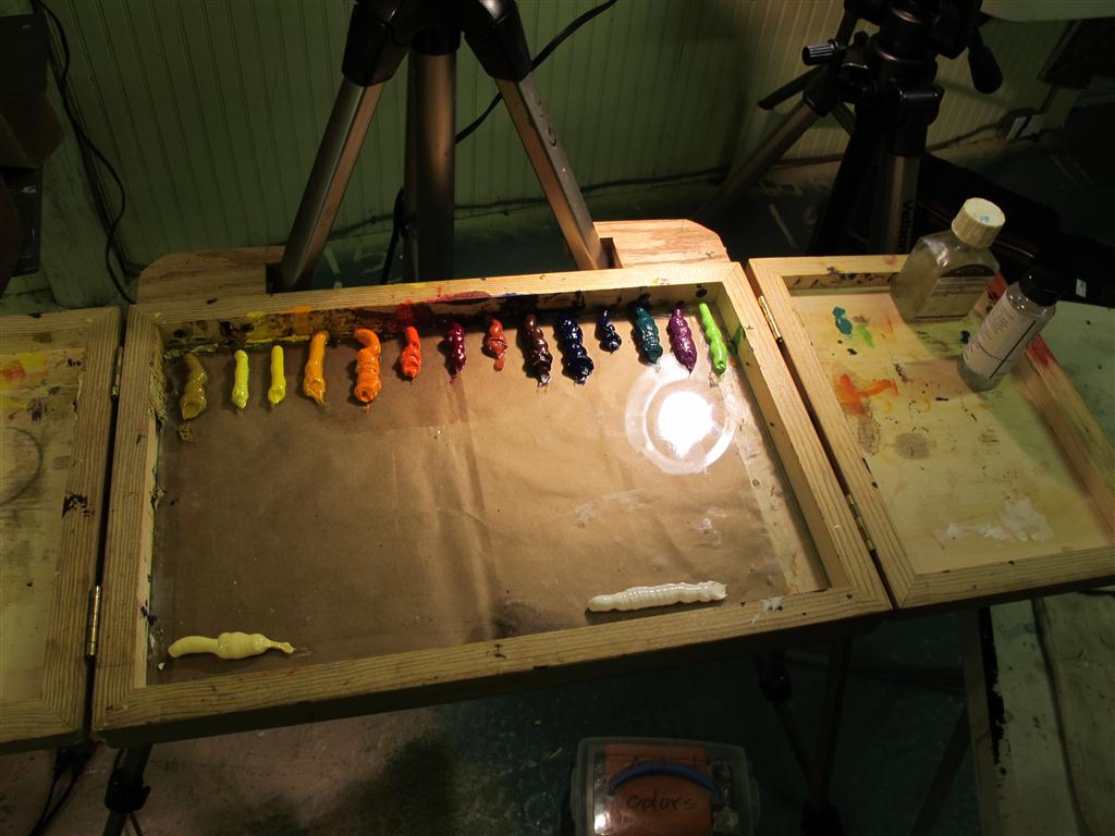 Nancy Standlee Fine Art Qiang Huang Oil Painting Day 1