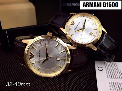 Đồng hồ dây da Armani Đ01500