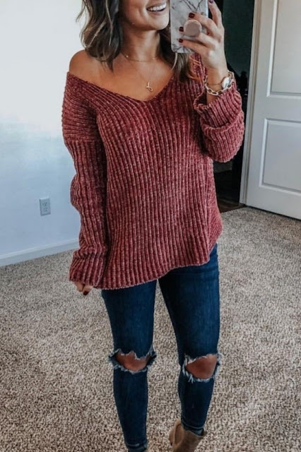 Super Cute Fall Outfit Ideas 2019