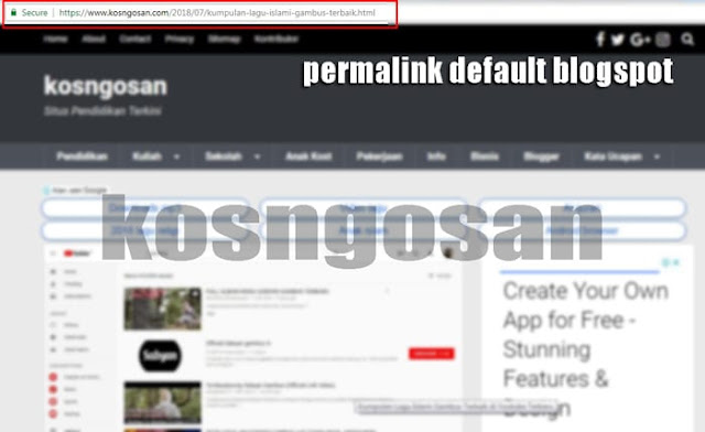 permalink default blogspot