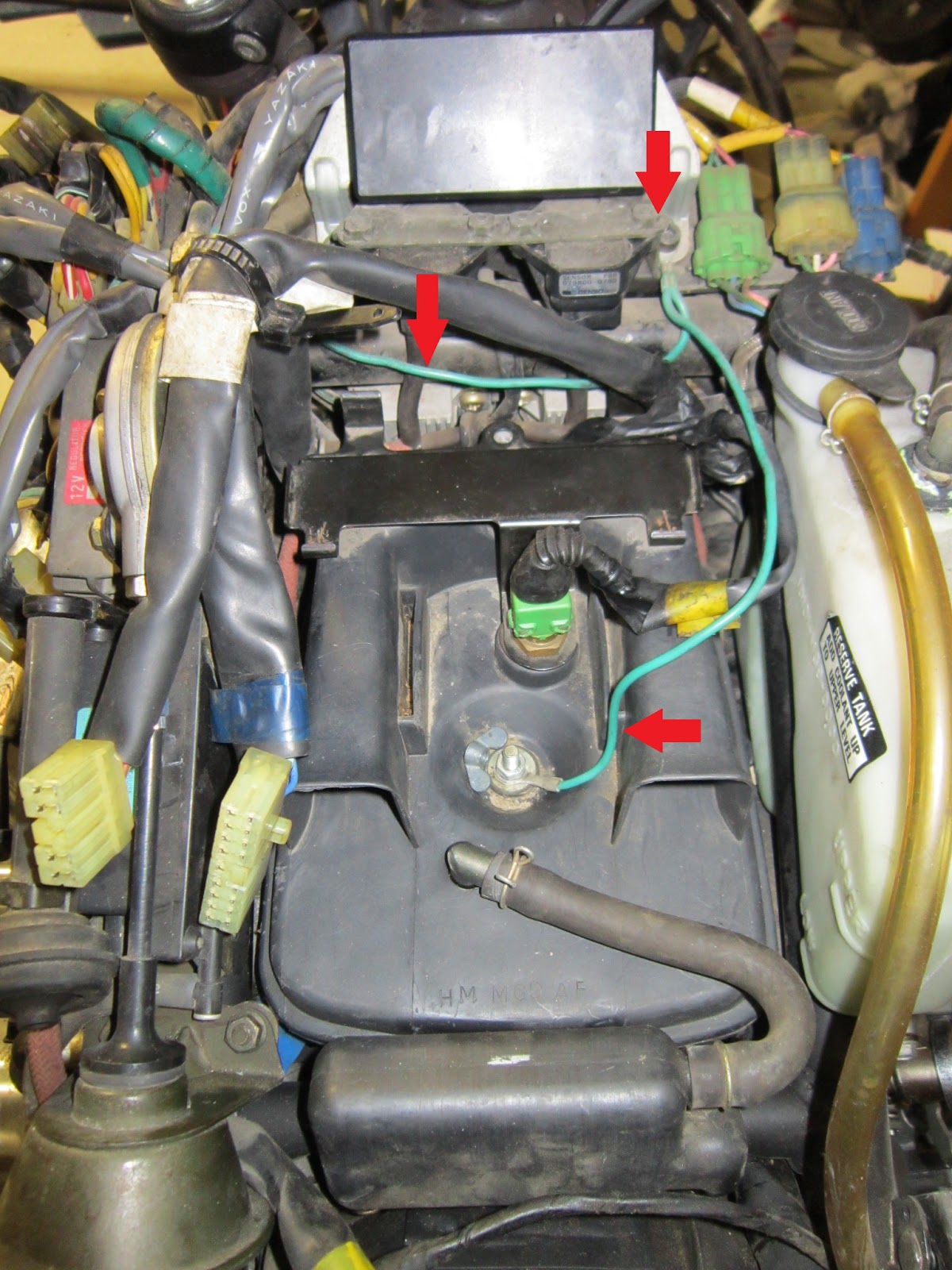 1986 Honda Goldwing Aspencade SE-i: Goldwing GL1200 SEI ... honda gl1200 wiring diagram 