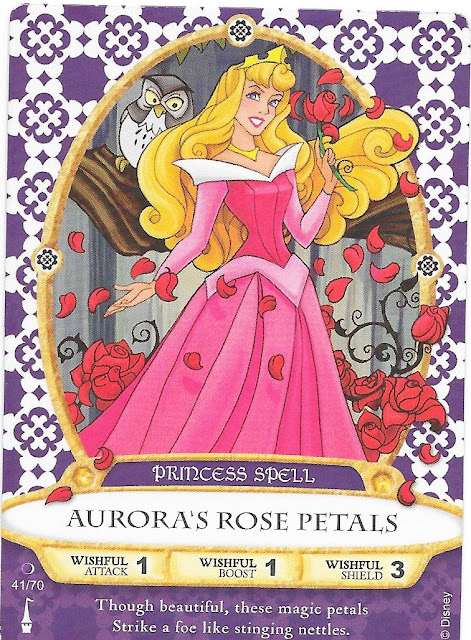 Aurora's Rose Petals Spell Card 41/70
