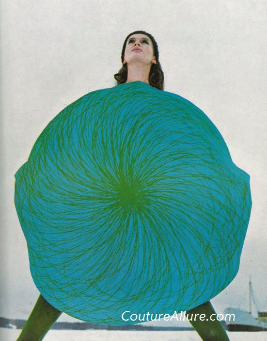 Couture Allure Vintage Fashion: Crazy Prints, 1969