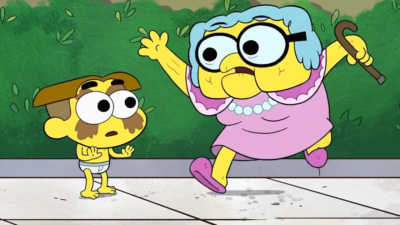 Shirtless Drawn Cartoon Boys Cricket Green in Briefs 2