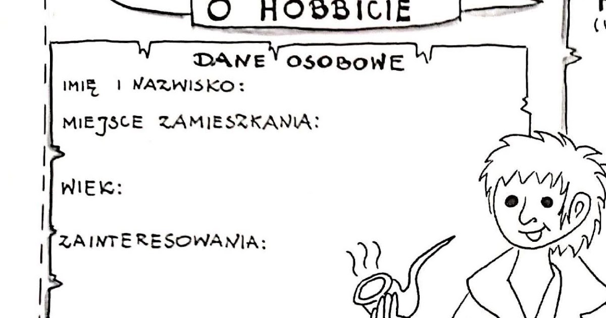 Charakterystyka Bilba Bagginsa Z Akapitami Polski na 102: ,,W pewnej norze ziemnej mieszkał sobie pewien hobbit