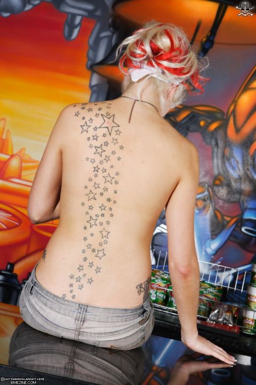 crazy tattoo design Star tattoos