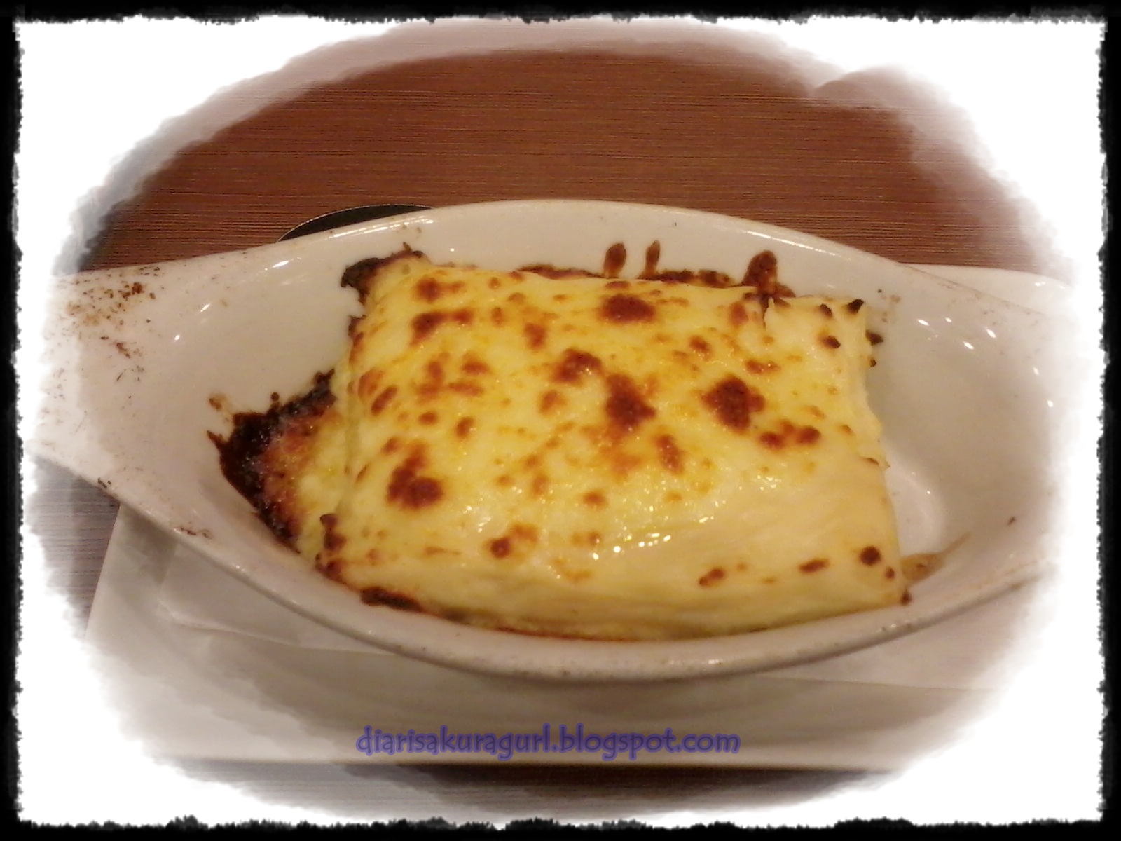 Diarisakuragurl Seafood Lasagna Pizza Hut Mahkota Cheras