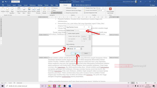 Cara Membuat Halaman Angka dan Romawi dalam Satu File di Microsoft Word